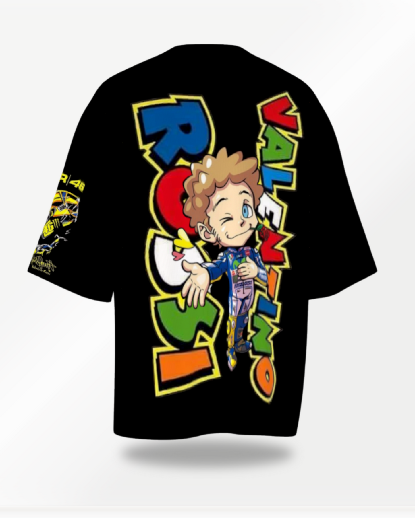 Valentino Rossi Edition | Oversized Black Tee