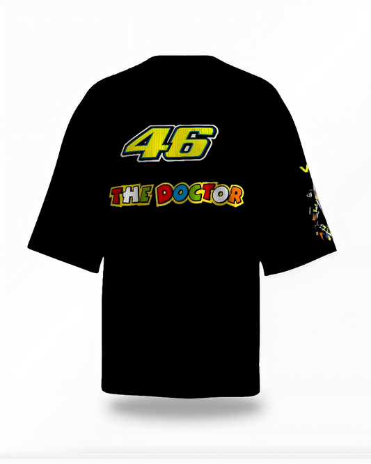 Valentino Rossi Edition | Oversized Black Tee