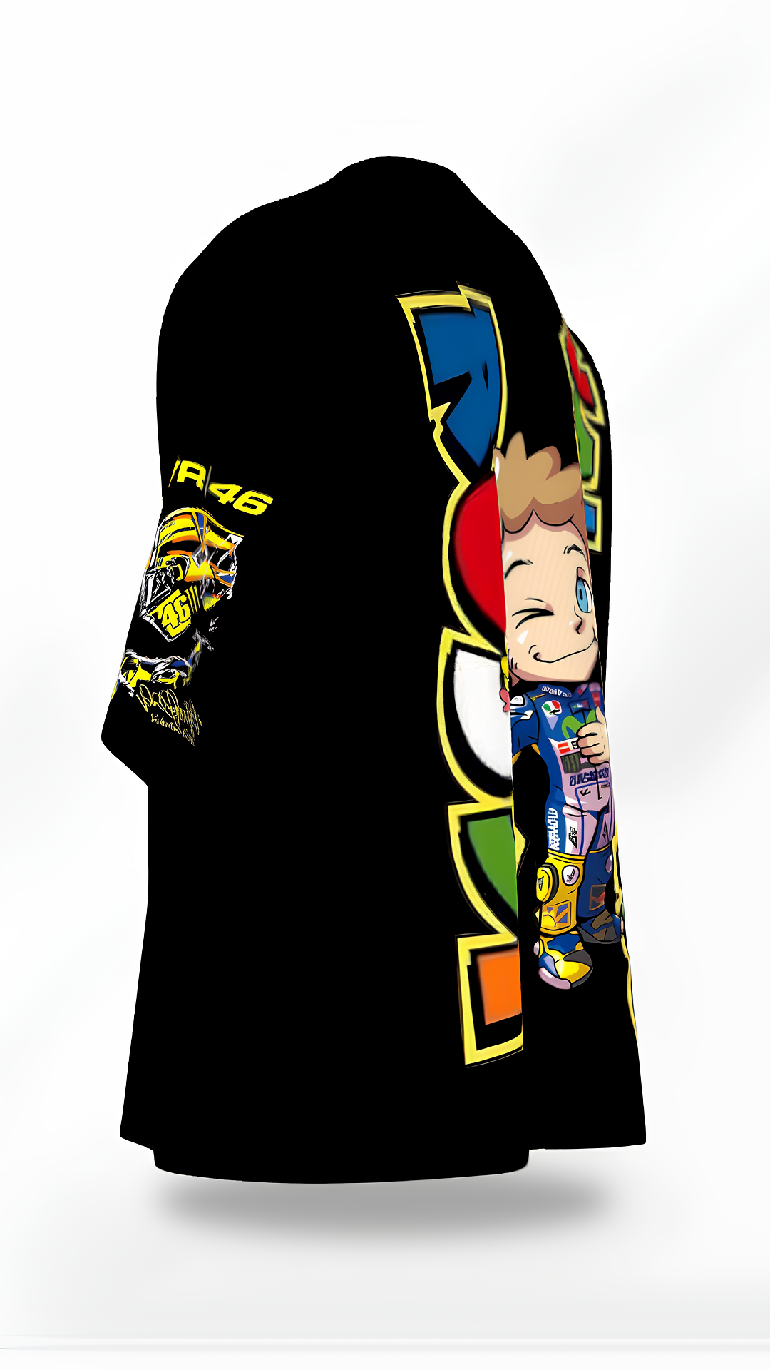 Valentino Rossi Edition | Oversized Black Tee