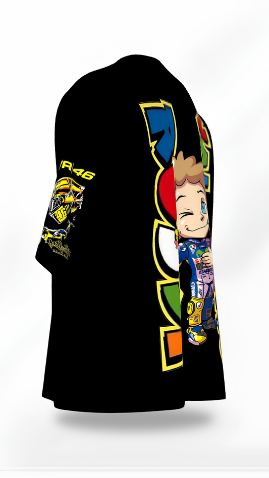 Valentino Rossi Edition | Oversized Black Tee