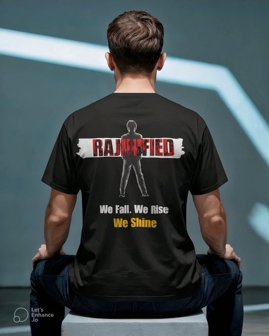 🔥 Thalaivar Tribute Black Tee – Rajini Fandom Special | Coolie Release Edition | Premium Cotton